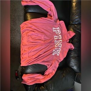 Victoria’s Secret pink hoodie size large